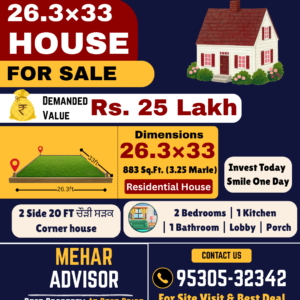 House For Sale In Singh Avenue – Khanna SKU10020