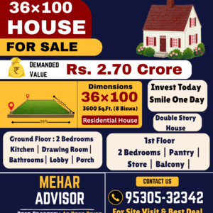 House For Sale In Green Avenue – Mandi Gobindgarh SKU10120