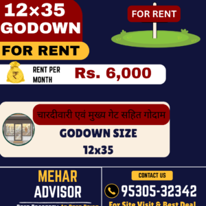 GODOWN FOR RENT,KHANNA TO LUDHIANA , G.T ROAD, KHANNA SKU10210