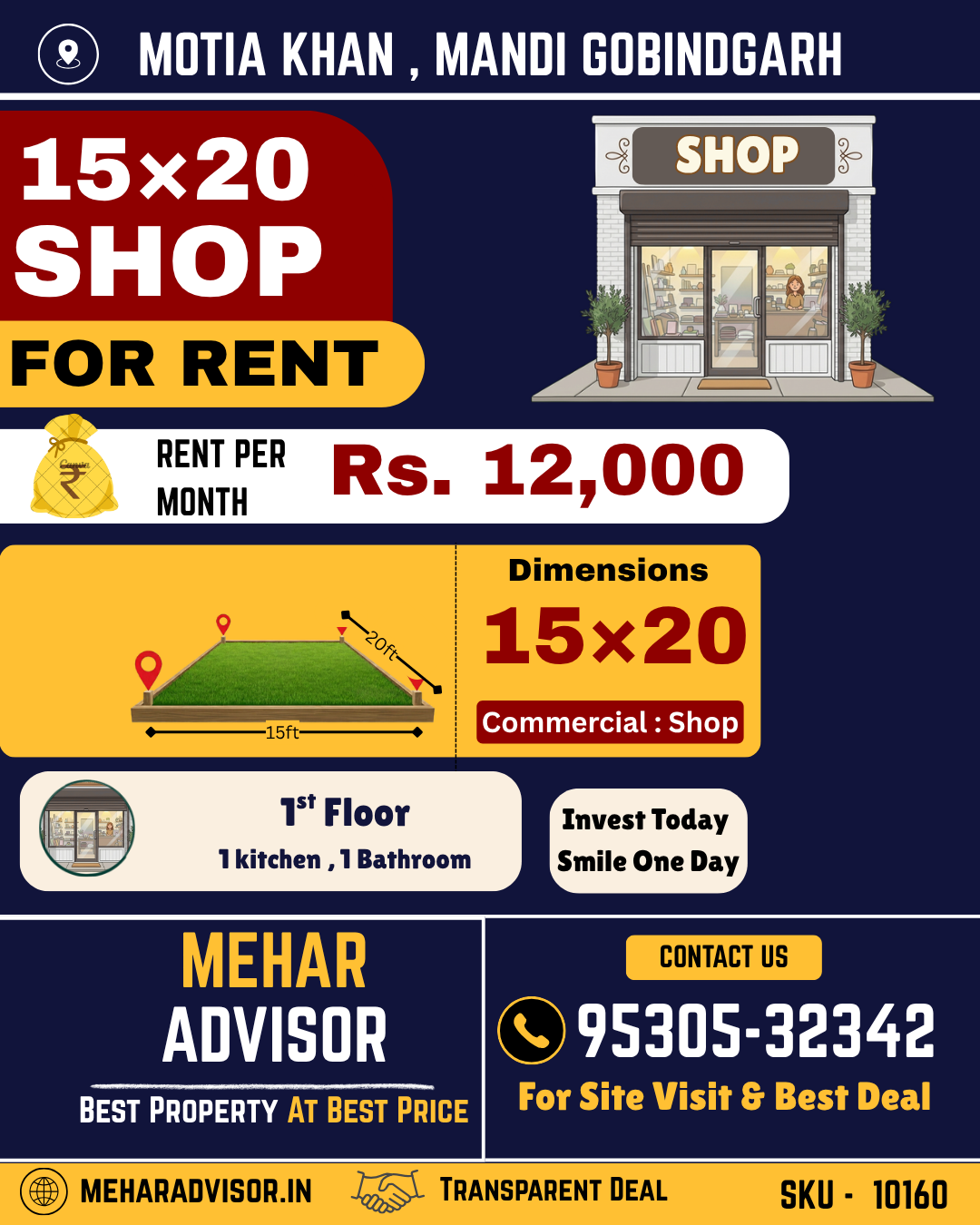 Shop For Rent In Motia Khan, Mandi Gobindgarh SKU10160