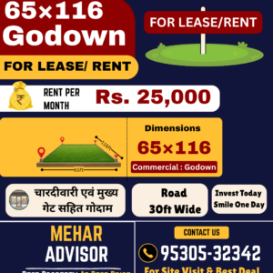 Godown For Rent In Ambey Majra, Mandi Gobindgarh SKU10240